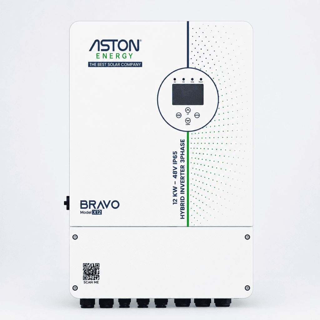 Aston energy Bravo x12 12kw hybrid inverter